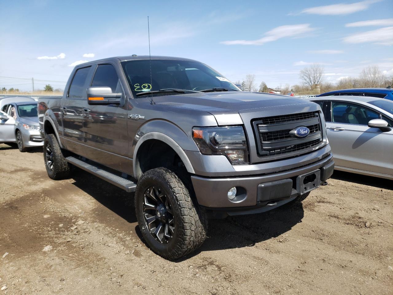 FORD F150 SUPER 2013 with VIN 1FTFW1EF2DKF25017 - Photo from auction