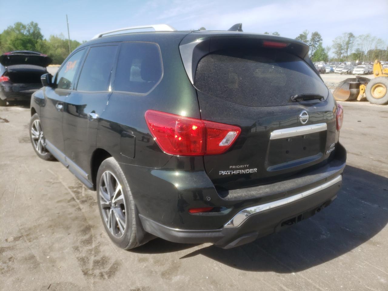 Photo 3 from auction – 2019 NISSAN PATHFINDER with VIN 5N1DR2MM1KC592702
