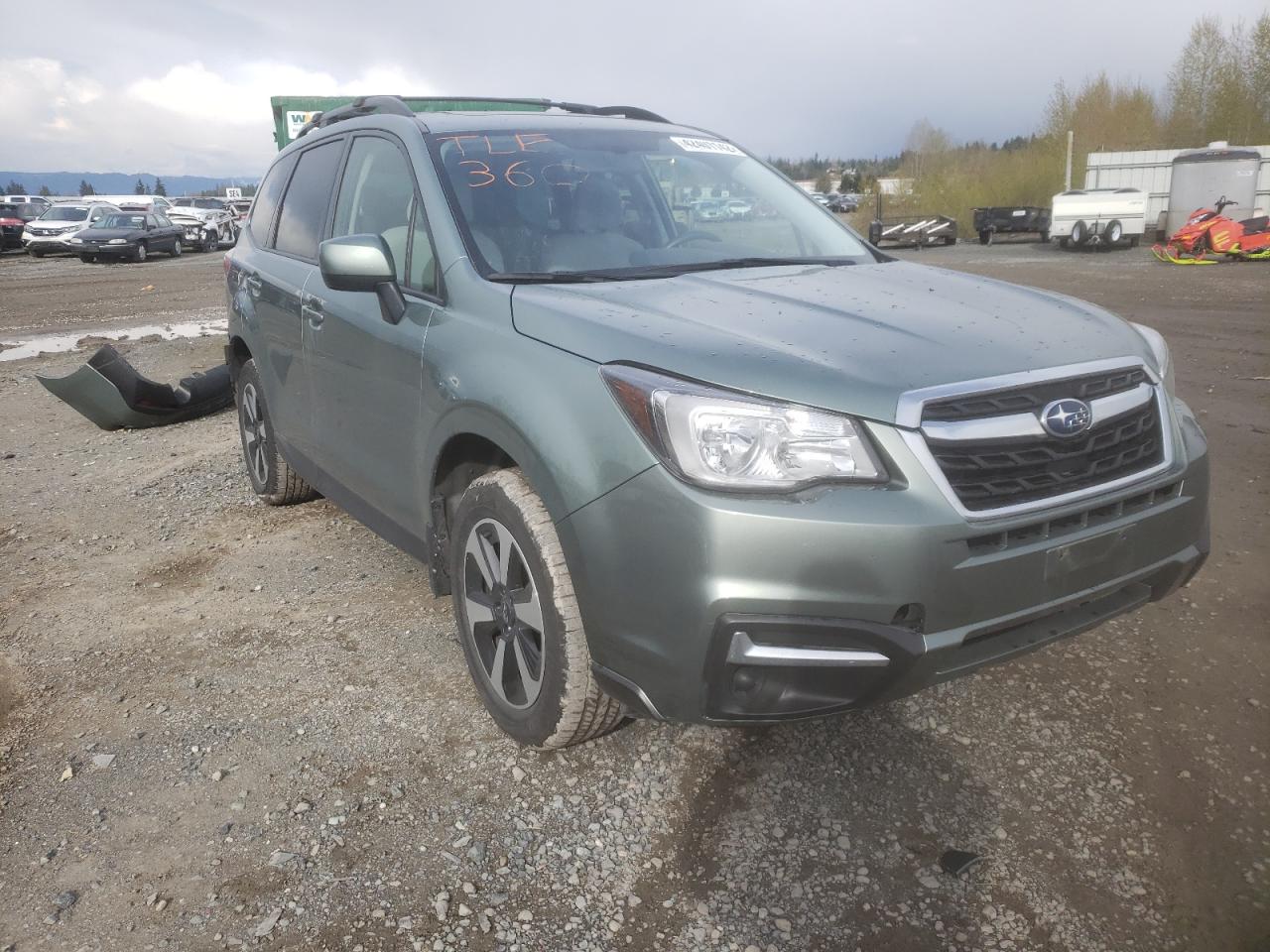 SUBARU FORESTER 2 2018 with VIN JF2SJAEC5JH616389 - Photo from auction