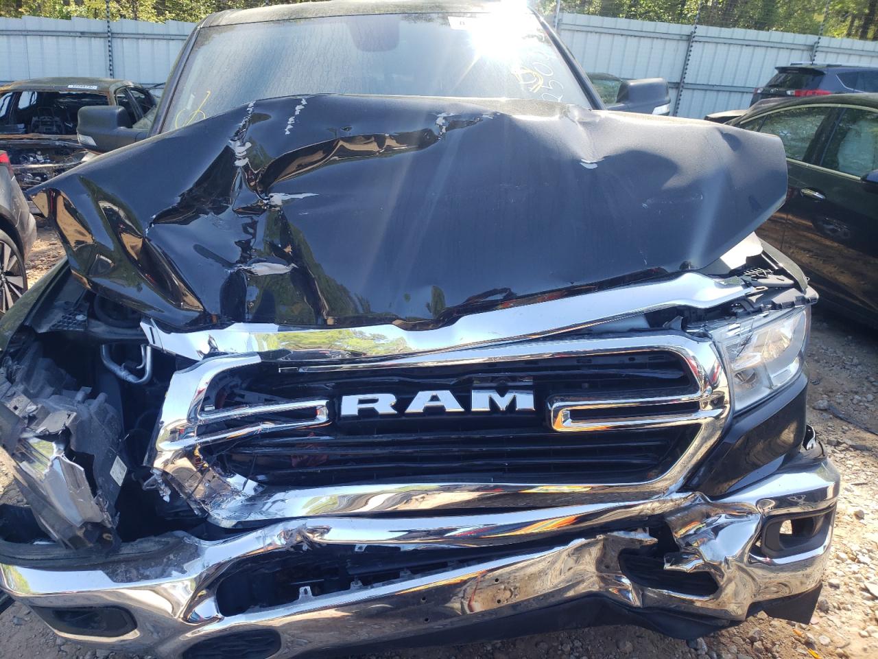 Photo 7 from auction – 2019 RAM 1500 BIG H with VIN 1C6RRFFG4KN727997
