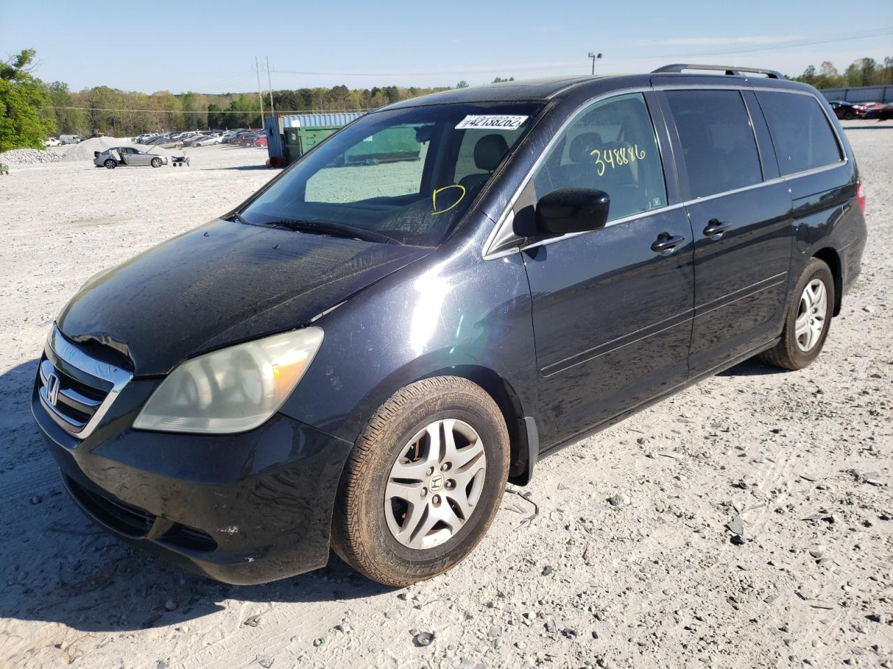 Photo 2 from auction – 2007 HONDA ODYSSEY EX with VIN 5FNRL38797B124264