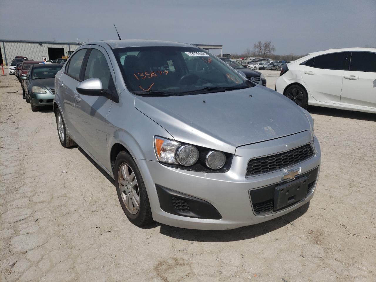 CHEVROLET SONIC LS 2012 with VIN 1G1JA5SH6C4135877 - Photo from auction