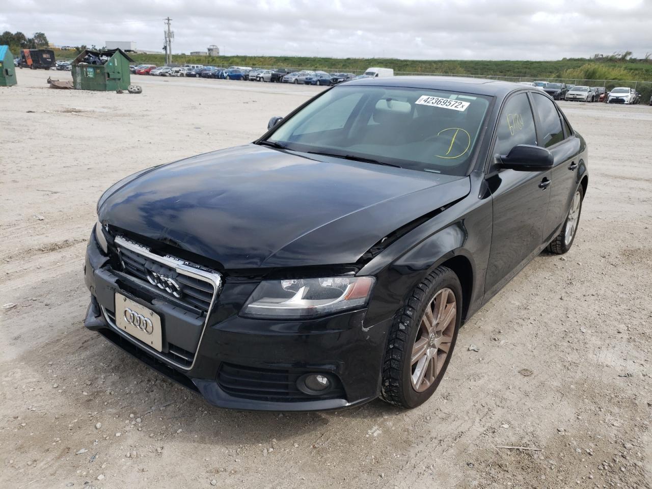 Photo 2 from auction – 2011 AUDI A4 PREMIUM with VIN WAUBFAFL5BN038180