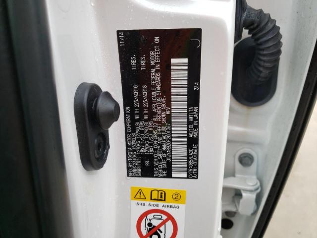 Photo 10 from auction – 2015 LEXUS NX 200T with VIN JTJYARBZ0F2001367