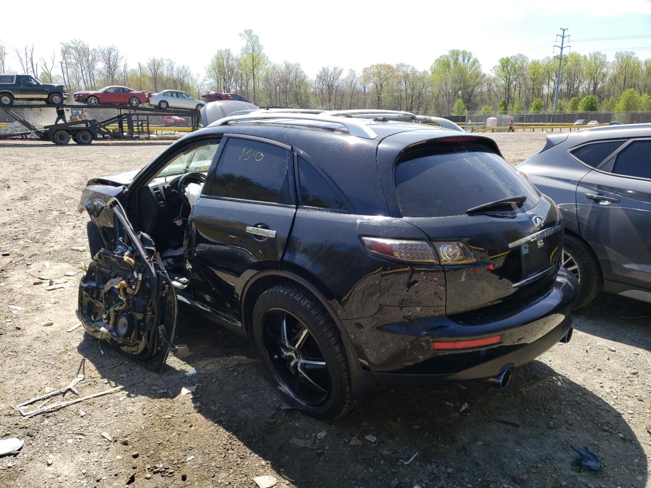 Photo 3 from auction – 2007 INFINITI FX35 with VIN JNRAS08W67X205895