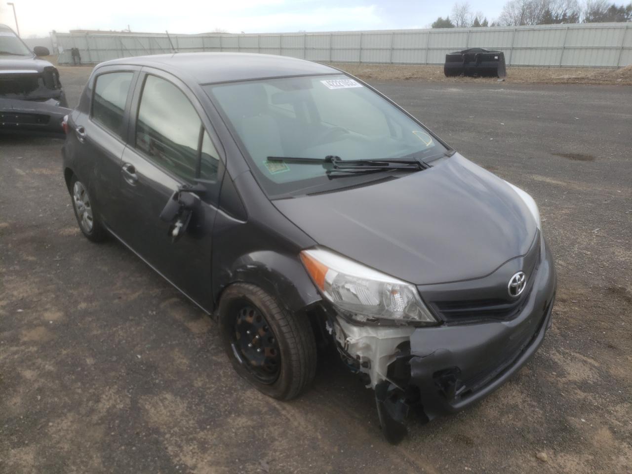 TOYOTA YARIS 2012 with VIN JTDKTUD35CD522051 - Photo from auction