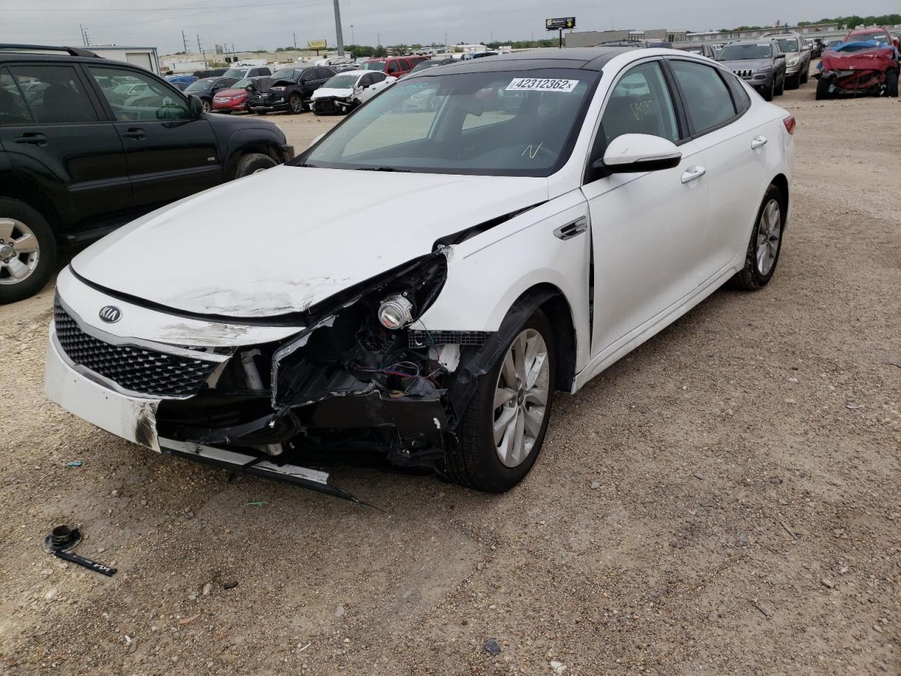 صورة رقم 2 من المزاد - 2016 KIA OPTIMA EX مع VIN 5XXGU4L31GG103307