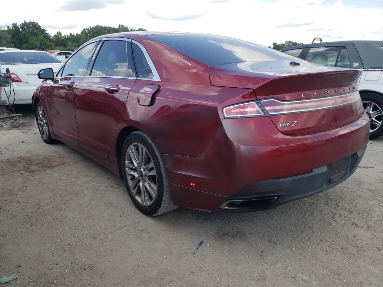 Photo 3 from auction – 2014 LINCOLN MKZ with VIN 3LN6L2G97ER811928