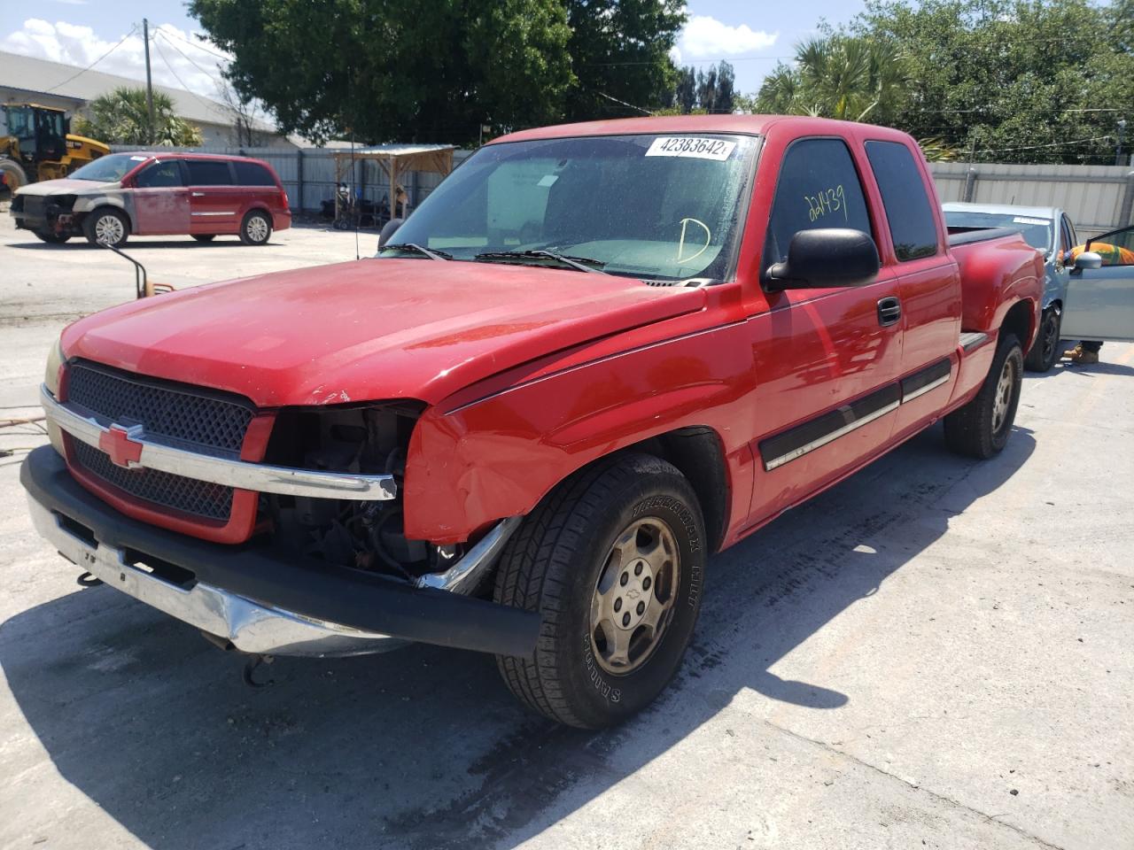 Photo 2 from auction – 2003 CHEVROLET SILVERADO with VIN 1GCEC19T63Z352287