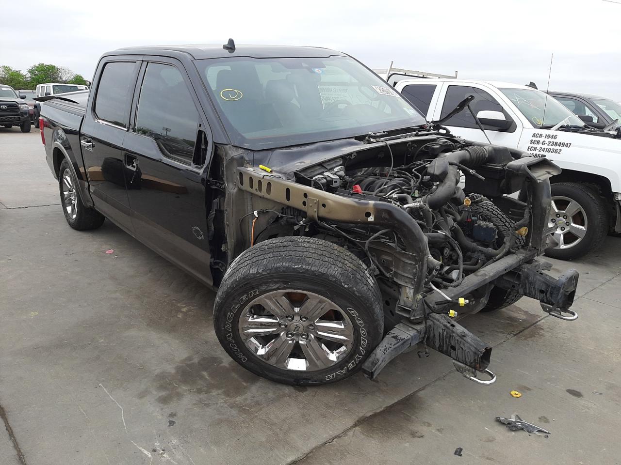 FORD F150 SUPER 2018 with VIN 1FTEW1E57JFC27358 - Photo from auction