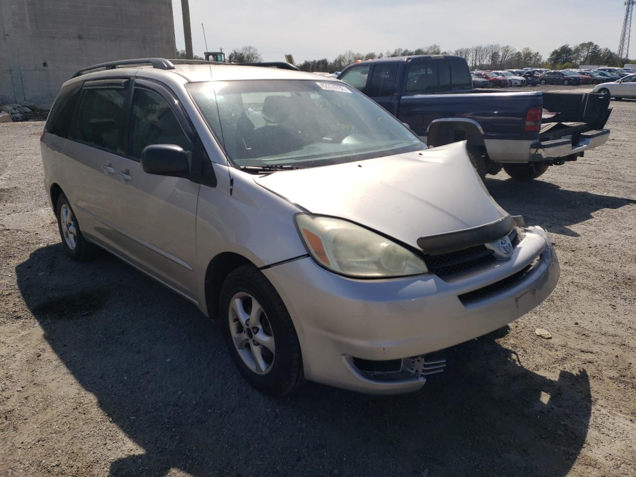TOYOTA SIENNA CE 2004 with VIN 5TDZA23C64S099030 - Photo from auction