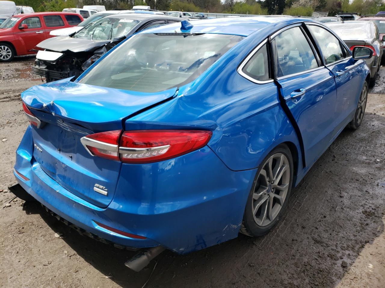 Photo 4 from auction – 2019 FORD FUSION SEL with VIN 3FA6P0CD5KR216911