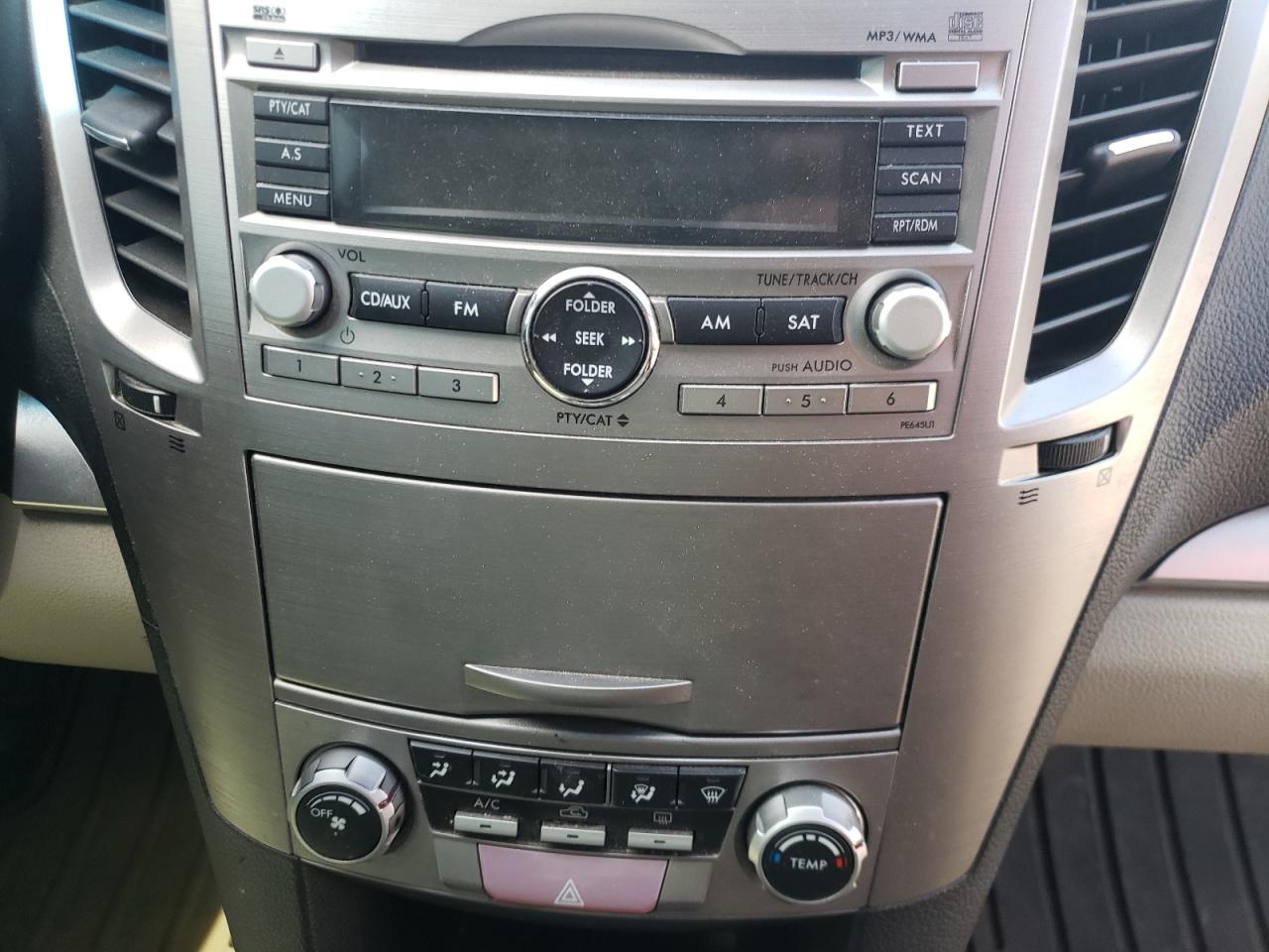 Photo 9 from auction – 2010 SUBARU LEGACY 2.5 with VIN 4S3BMBG61A3218922