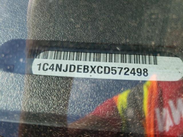 Photo 10 from auction – 2012 JEEP COMPASS LA with VIN 1C4NJDEBXCD572498
