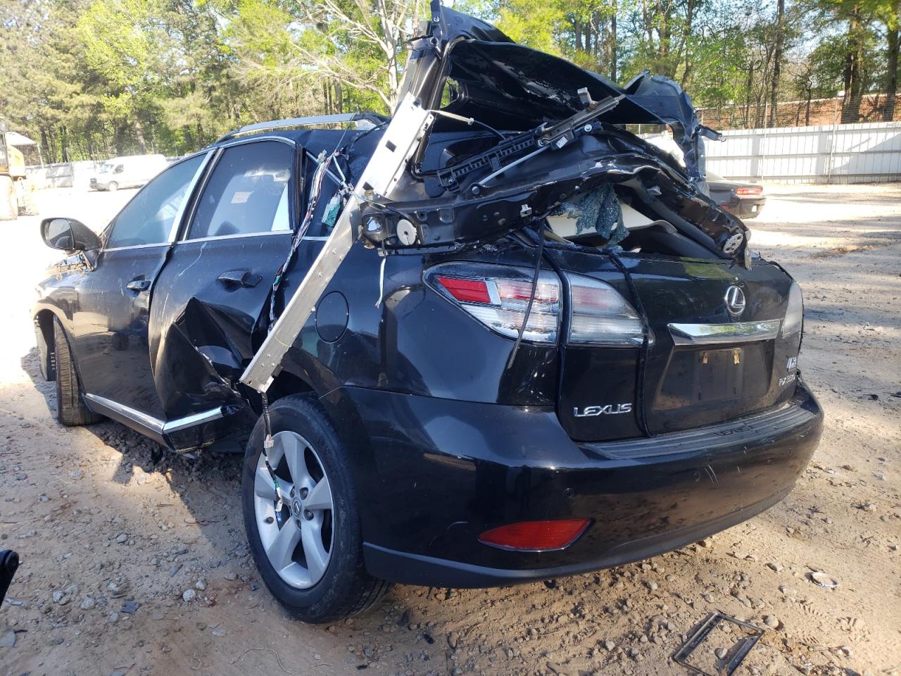 Photo 3 from auction – 2012 LEXUS RX 350 with VIN 2T2BK1BA2CC143973