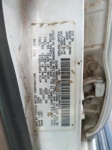 Photo 10 from auction – 2000 TOYOTA 4RUNNER LI with VIN JT3HN87R2Y0272556