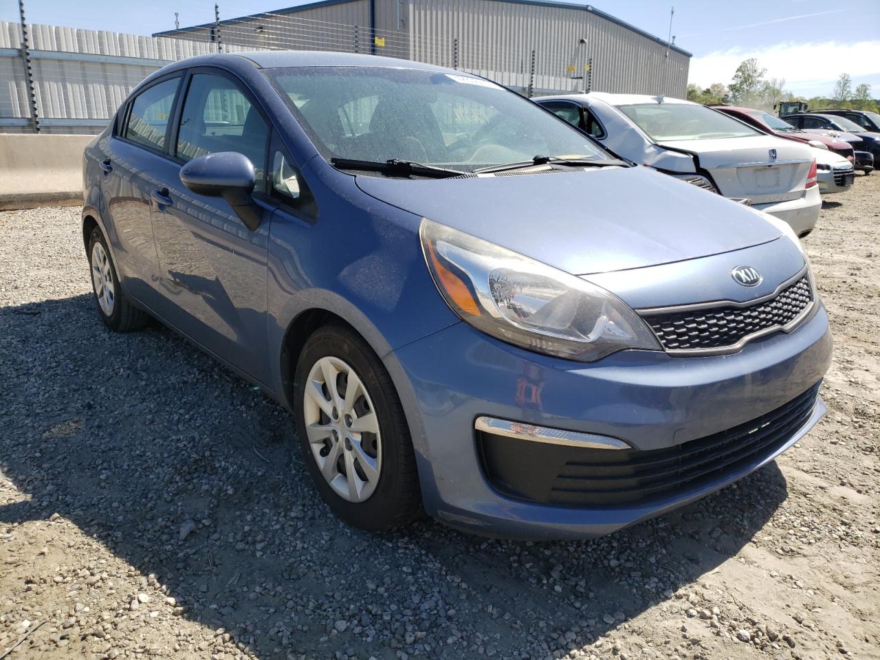 KIA RIO LX 2016 with VIN KNADM4A38G6535992 - Photo from auction