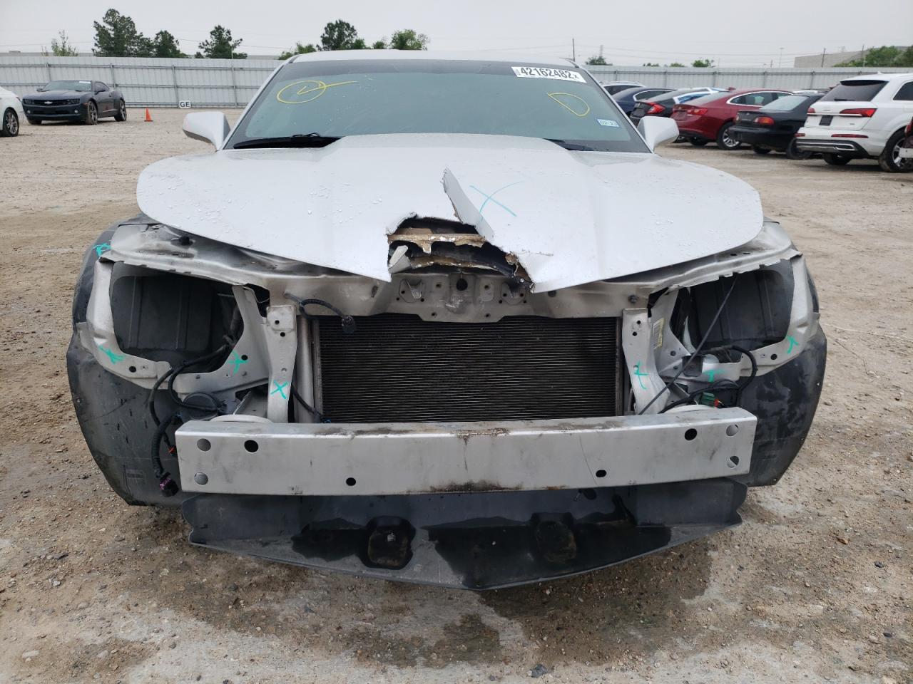 Photo 9 from auction – 2012 CHEVROLET CAMARO LS with VIN 2G1FA1E38C9175874
