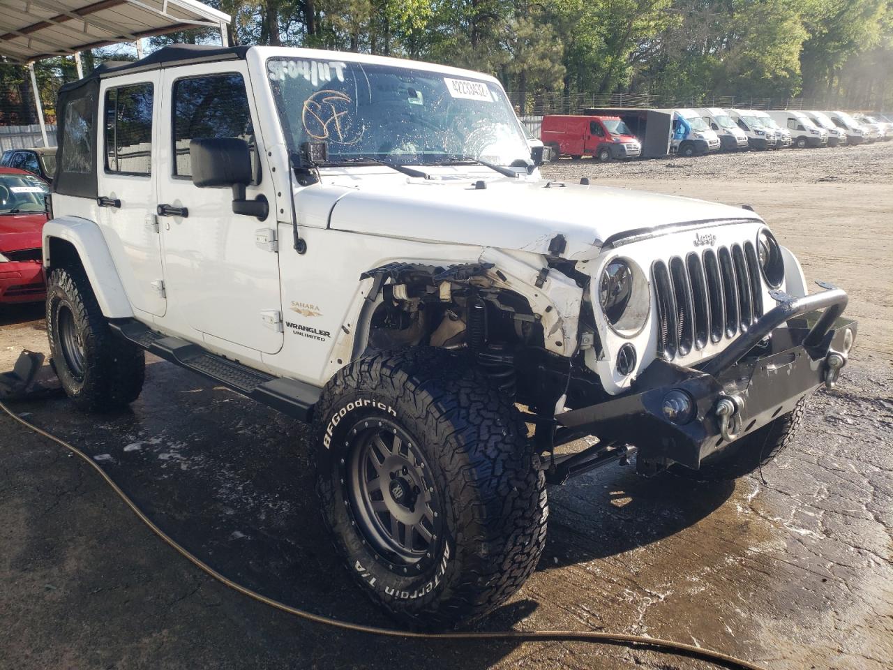 Photo 1 from auction – 2014 JEEP WRANGLER U with VIN 1C4BJWEG3EL174925