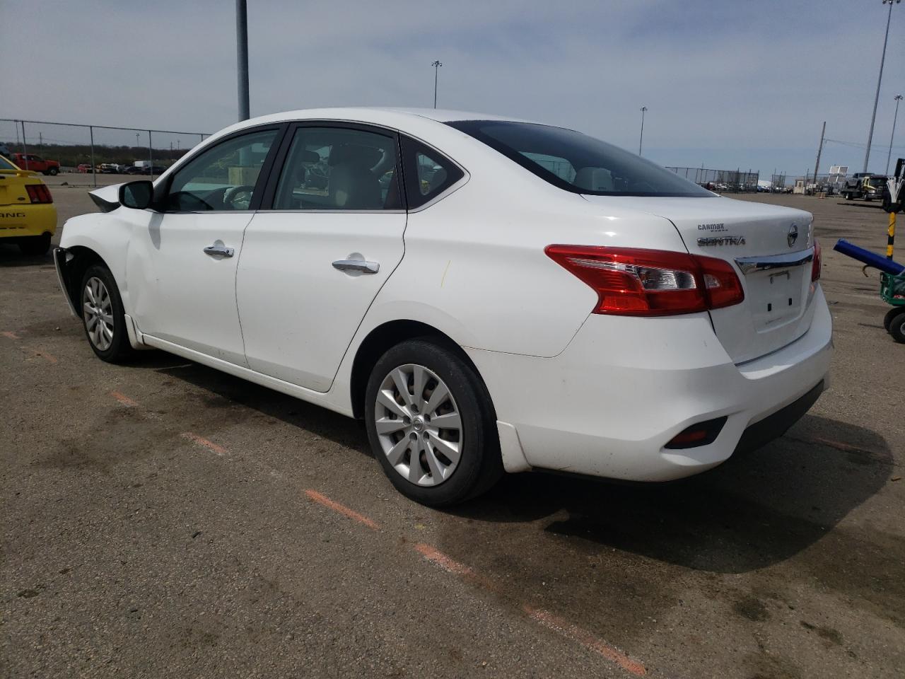 Photo 3 from auction – 2016 NISSAN SENTRA S with VIN 3N1AB7AP7GY218314