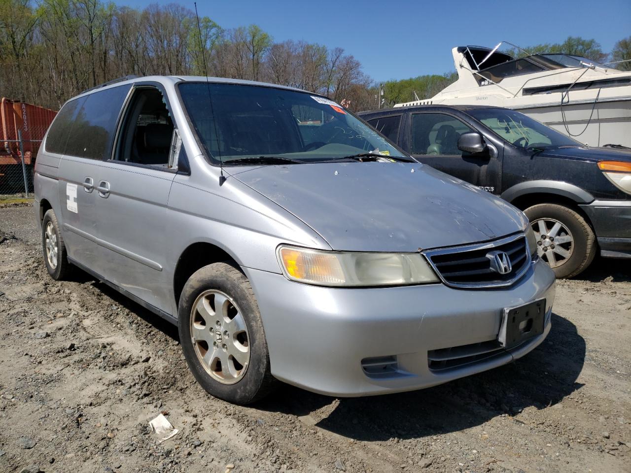 HONDA ODYSSEY EX 2003 with VIN 5FNRL18773B032424 - Photo from auction