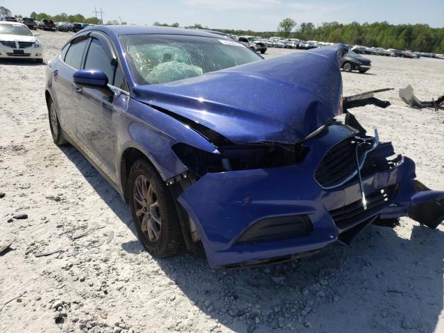 FORD FUSION S 2016 with VIN 3FA6P0G77GR163365 - Photo from auction