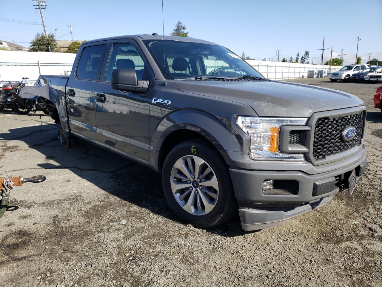 FORD F150 SUPER 2018 with VIN 1FTEW1CP8JFD44161 - Photo from auction