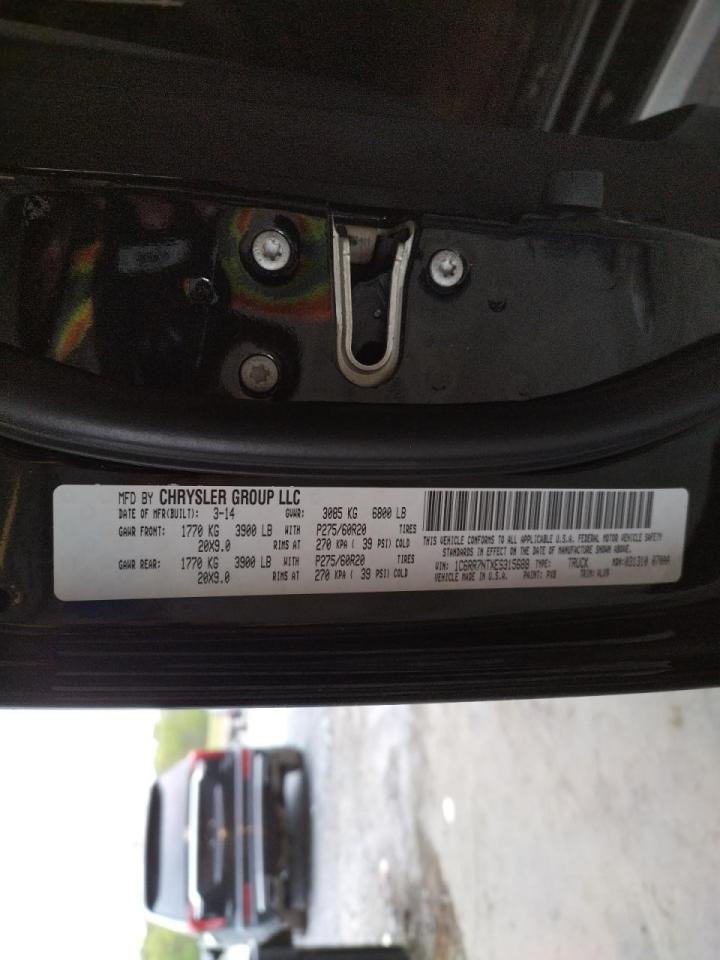 Photo 10 from auction – 2014 RAM 1500 LARAM with VIN 1C6RR7NTXES315688