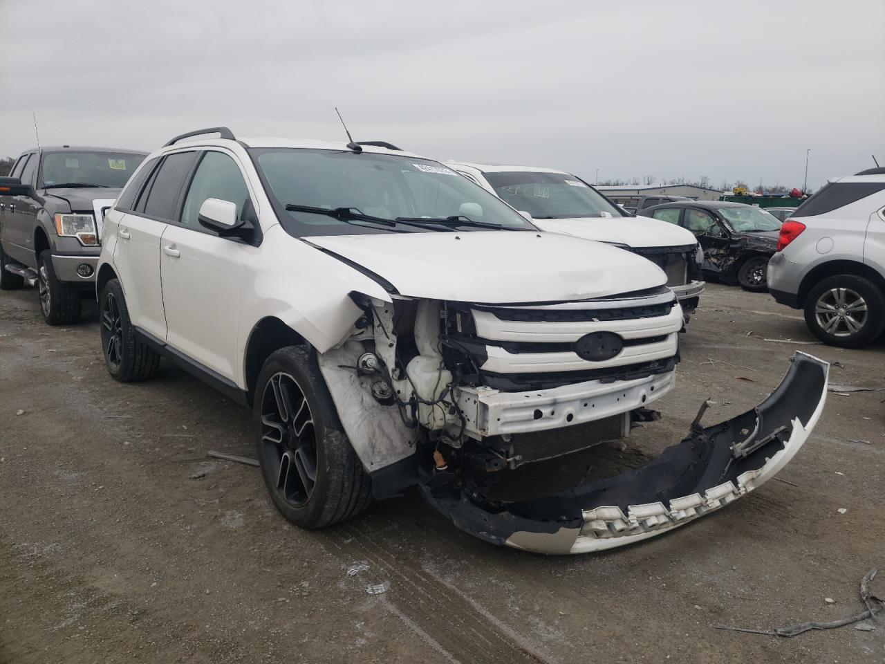 FORD EDGE SEL 2014 with VIN 2FMDK3JC5EBB86058 - Photo from auction