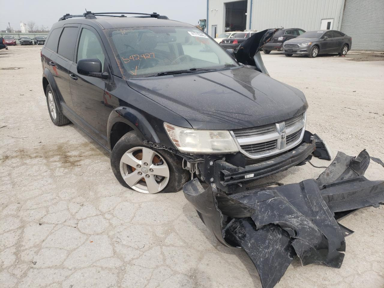 DODGE JOURNEY SX 2009 with VIN 3D4GG57VX9T542427 - Photo from auction