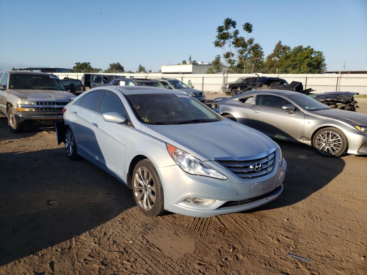 HYUNDAI SONATA SE 2013 with VIN 5NPEC4AC2DH625473 - Photo from auction