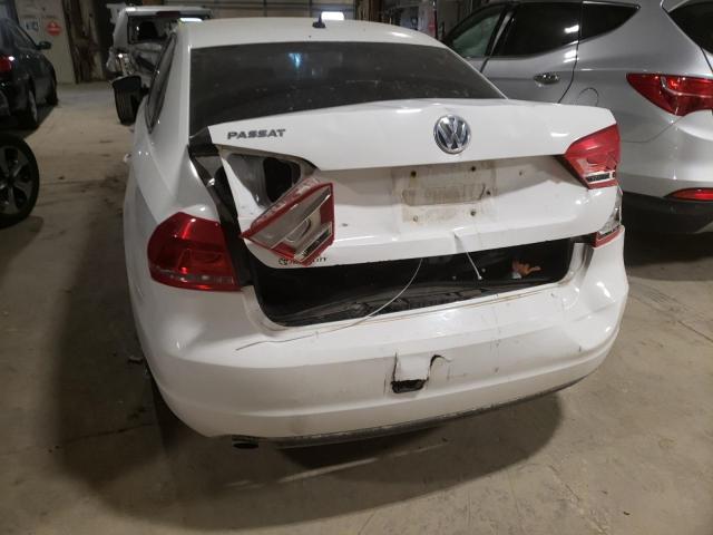 Photo 9 from auction – 2012 VOLKSWAGEN PASSAT SE with VIN 1VWAP7A3XCC101323