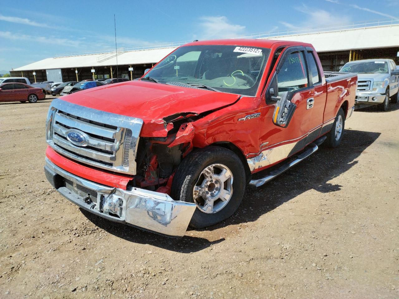 Photo 9 from auction – 2012 FORD F150 SUPER with VIN 1FTFX1CT3CFB18093
