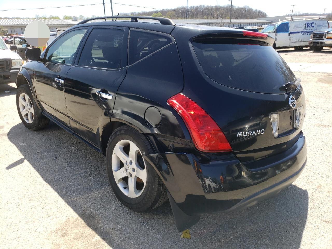 Photo 3 from auction – 2004 NISSAN MURANO with VIN JN8AZ08T14W226029