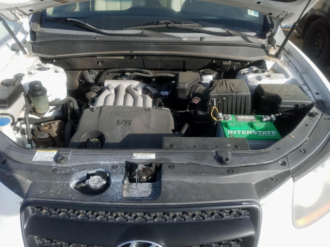 Photo 7 from auction – 2008 HYUNDAI SANTA FE G with VIN 5NMSG13D98H204087