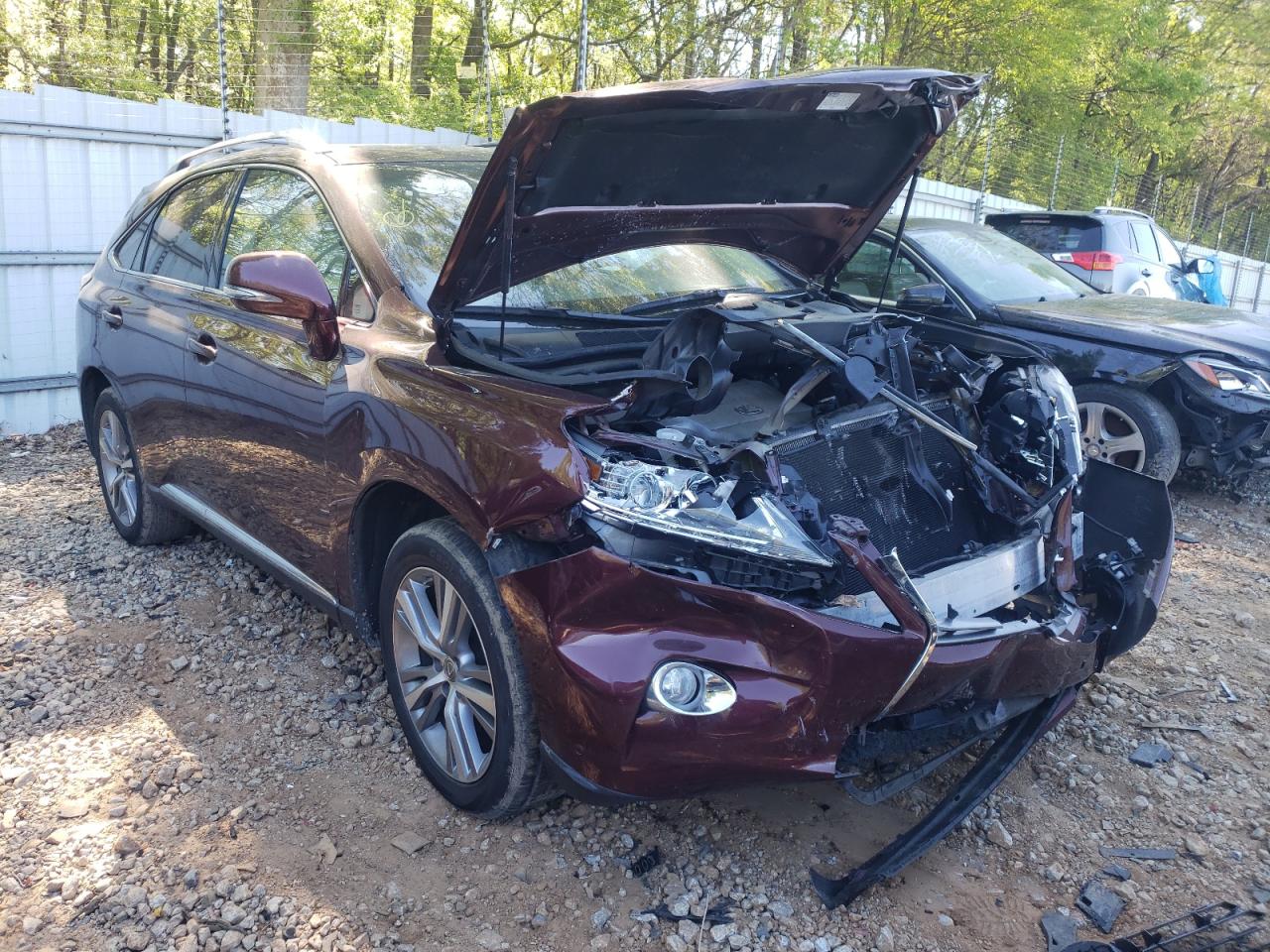 LEXUS RX 350 2015 with VIN 2T2ZK1BA2FC188737 - Photo from auction