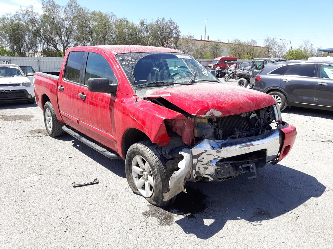 NISSAN TITAN XE 2010 with VIN 1N6AA0EJ2AN317640 - Photo from auction