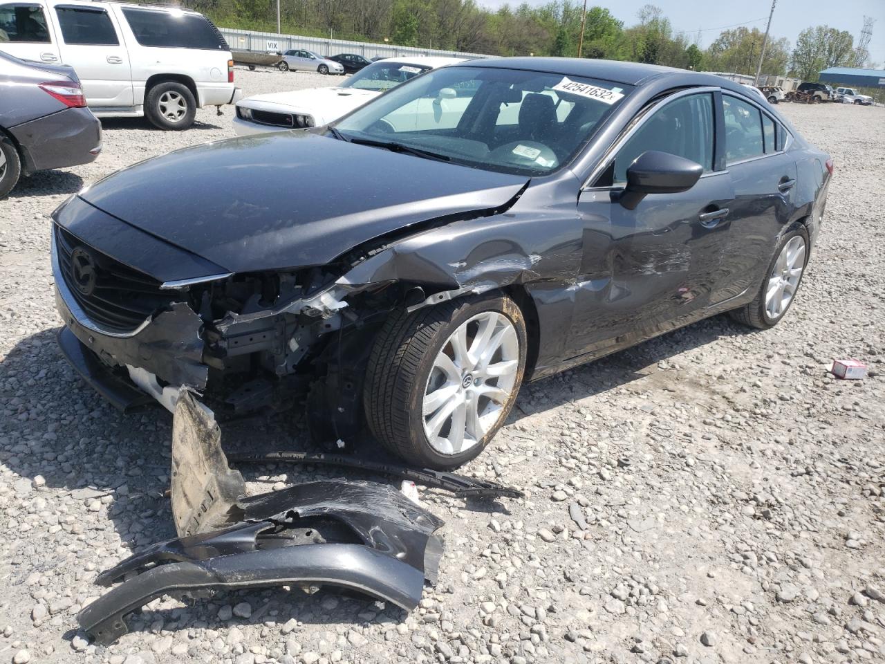 Photo 2 from auction – 2014 MAZDA 6 TOURING with VIN JM1GJ1V61E1129137