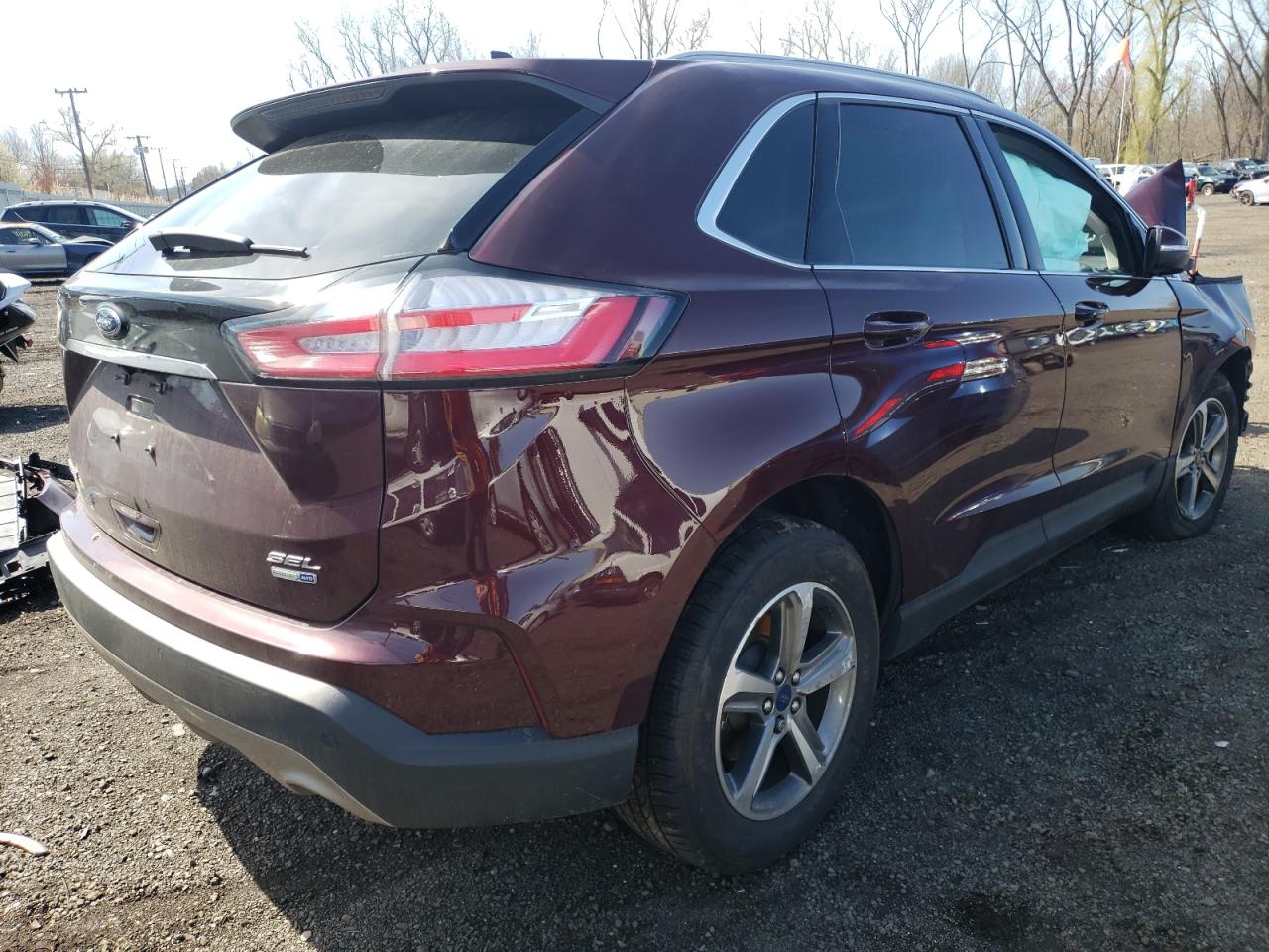 Photo 4 from auction – 2020 FORD EDGE SEL with VIN 2FMPK4J90LBB52937