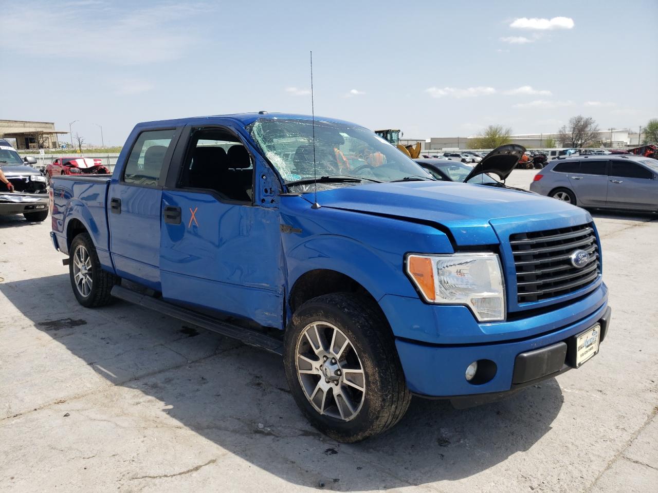 Photo 1 from auction – 2014 FORD F150 SUPER with VIN 1FTFW1CF0EFA12622