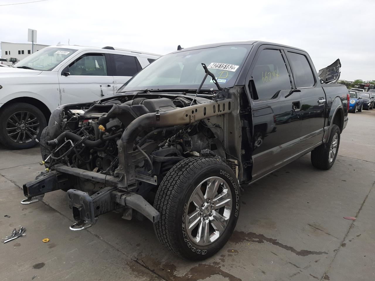 Photo 2 from auction – 2018 FORD F150 SUPER with VIN 1FTEW1E57JFC27358