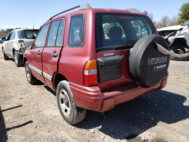 Photo 3 from auction – 2001 SUZUKI VITARA JX with VIN 2S3TD52V716102252