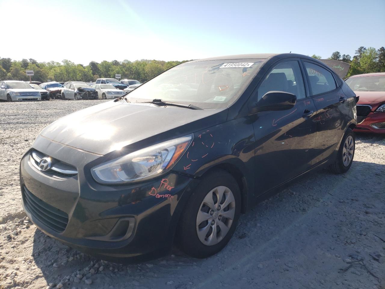 Photo 2 from auction – 2017 HYUNDAI ACCENT SE with VIN KMHCT4AE3HU238317