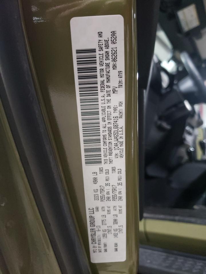 Photo 10 from auction – 2013 JEEP WRANGLER S with VIN 1C4AJWAG5DL687416