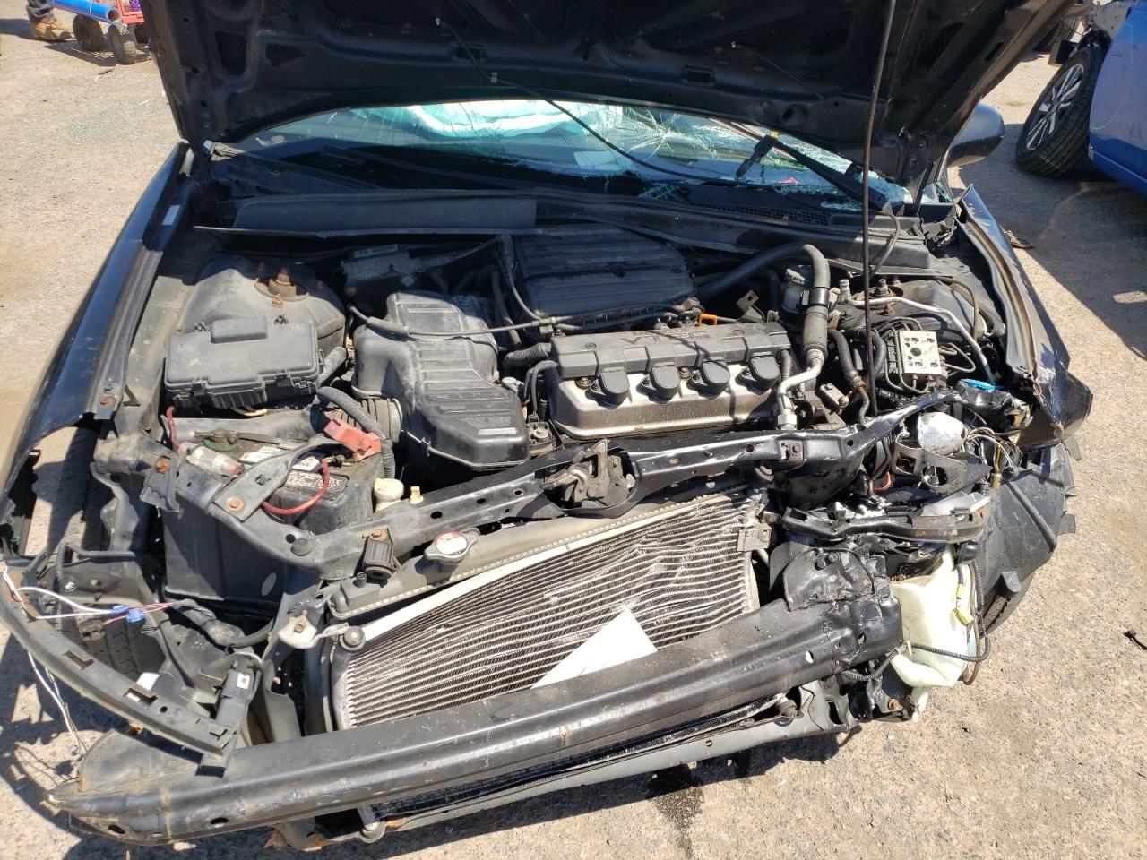 Photo 7 from auction – 2001 HONDA CIVIC SI with VIN 1HGEM21961L115349