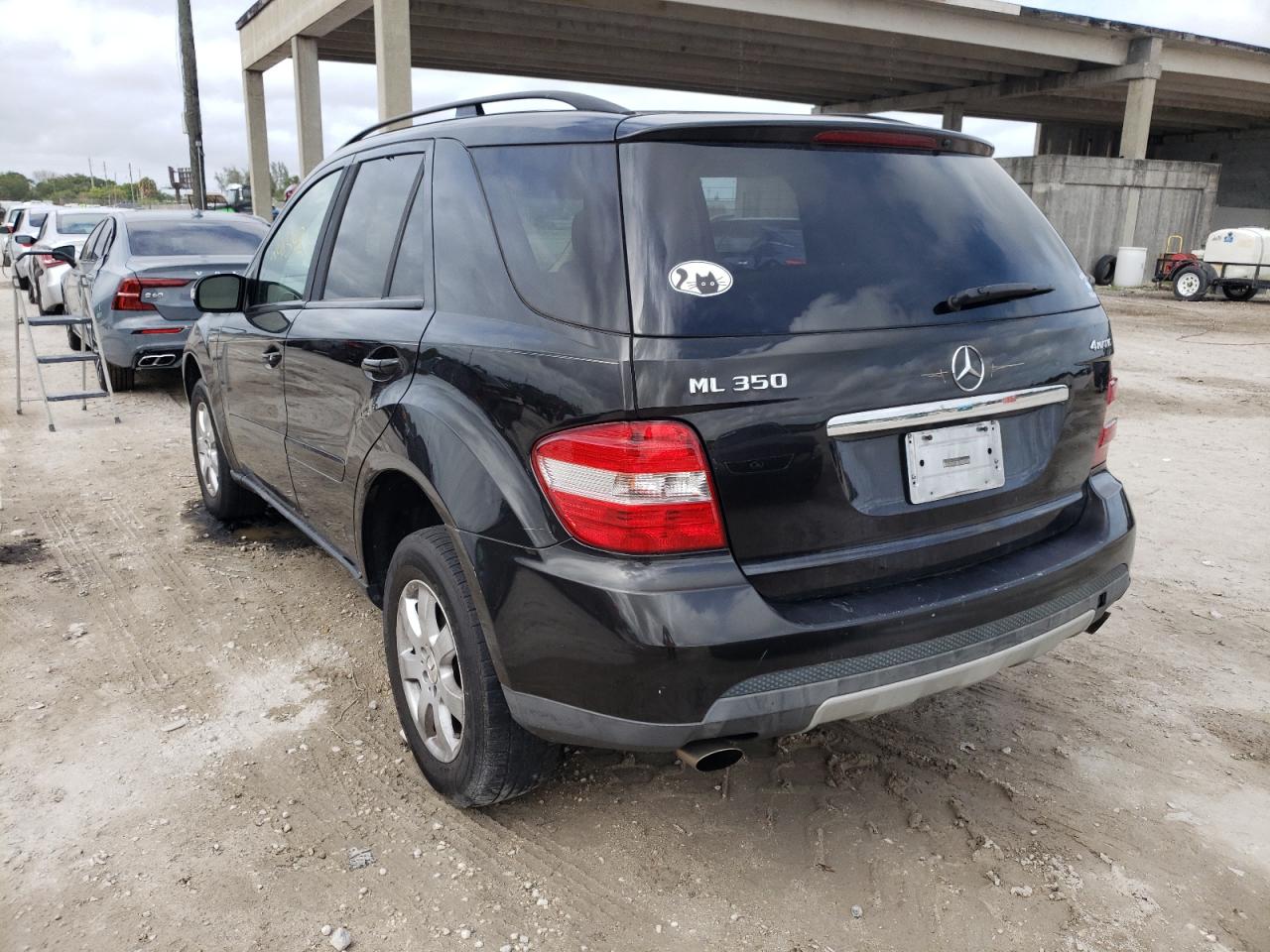 Photo 3 from auction – 2007 MERCEDES-BENZ ML 350 with VIN 4JGBB86E47A290702