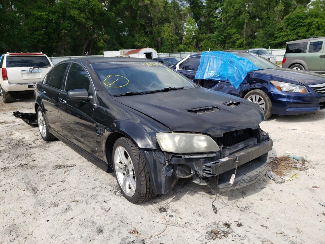 PONTIAC G8 2008 with VIN 6G2ER57708L135797 - Photo from auction
