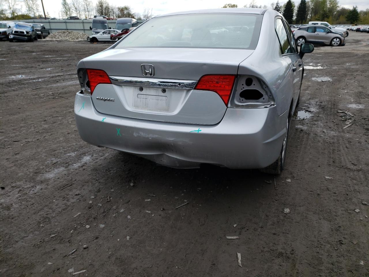 Photo 9 from auction – 2010 HONDA CIVIC VP with VIN 19XFA1F32AE062412