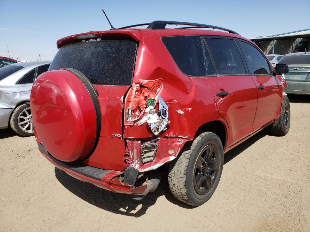 Photo 4 from auction – 2012 TOYOTA RAV4 with VIN 2T3BF4DV3CW186945