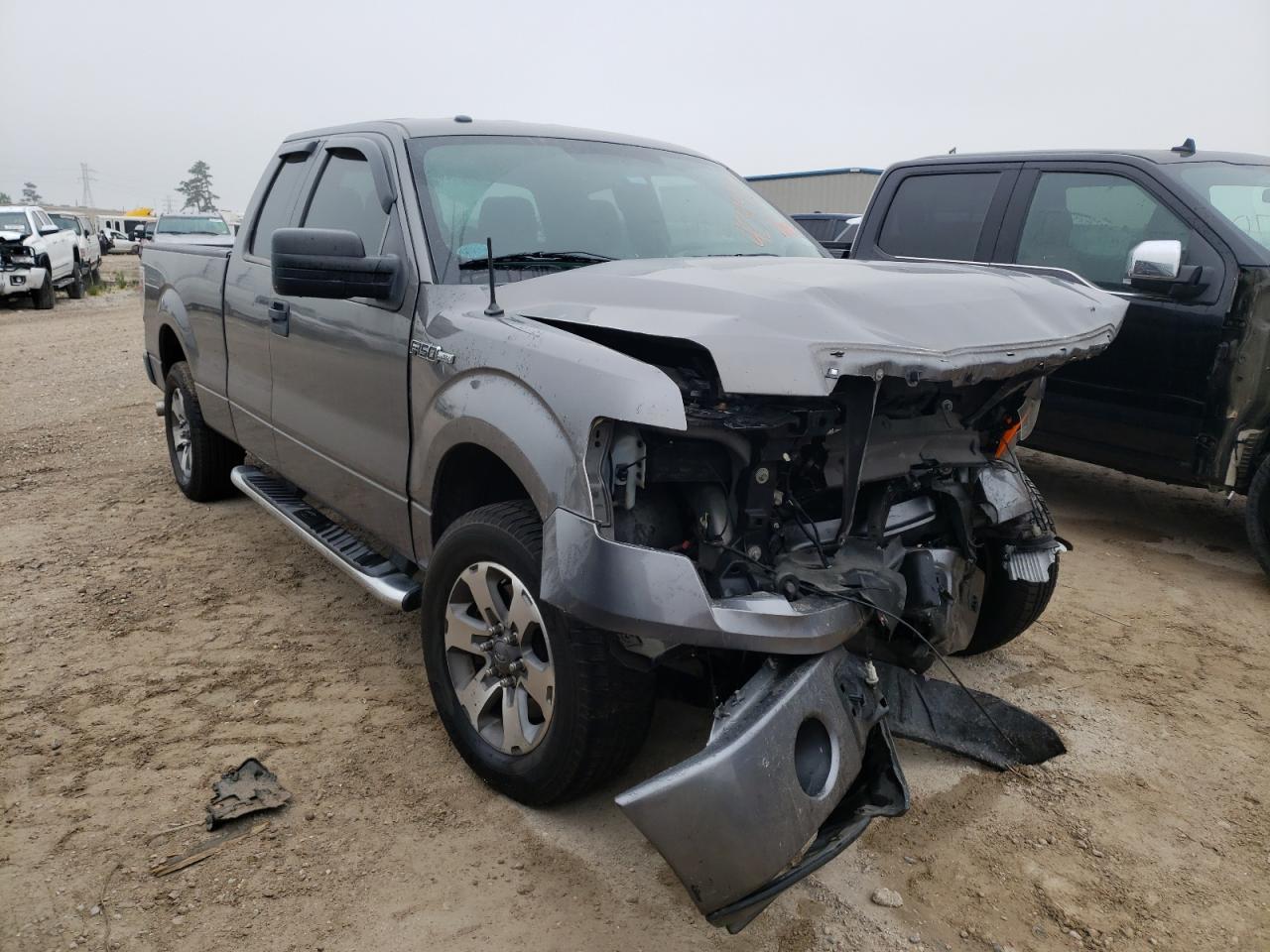 FORD F150 SUPER 2013 with VIN 1FTFX1CF2DFA73465 - Photo from auction